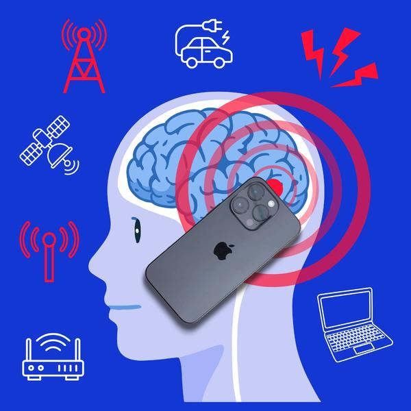 Energetic Release of EMF's, Blue Light Damage & Man-Made Frequencies caused by Phones & other Devices