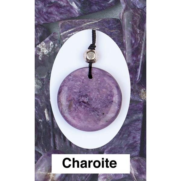 Charoite Stone Pendant