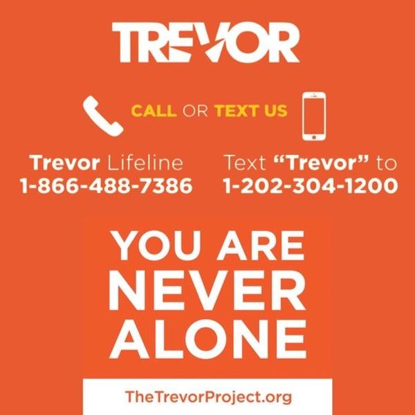 Trevor Project Pride Month Donation