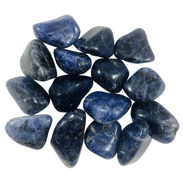 Tumbled Sodalite