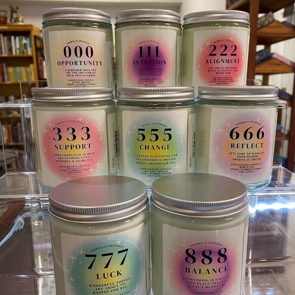 Angel Number Candles