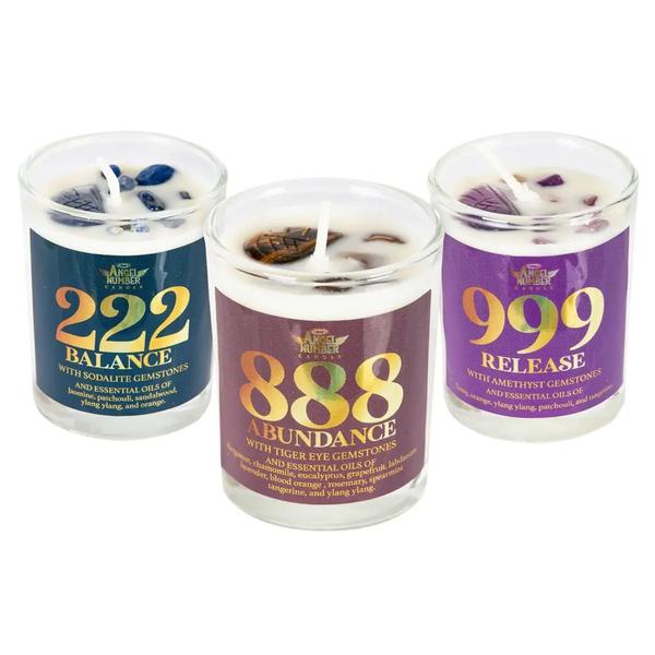 Angel Number Votive Candles
