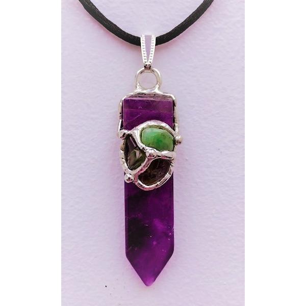 Prosperity Gem Point Pendant