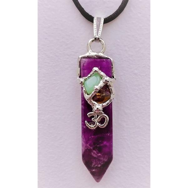 Well Being Gem Point Pendant