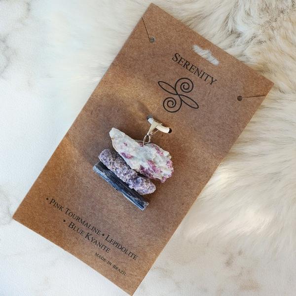 Intention Pendant for Serenity