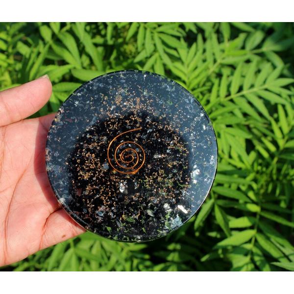 Orgonite Black Tourmaline Coaster