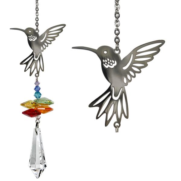 Crystal Fantasy Suncatcher, Hummingbird