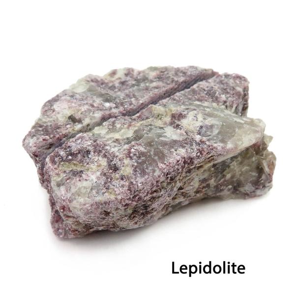 Natural Stone Card Holder: Lepidolite