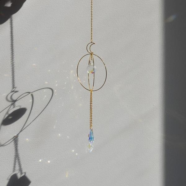 Crescent Moon and Point Suncatcher