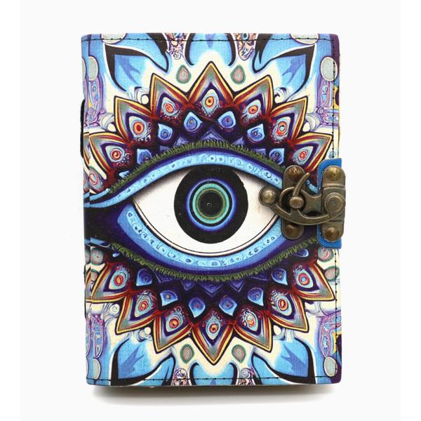 Azure Eye Leather Journal