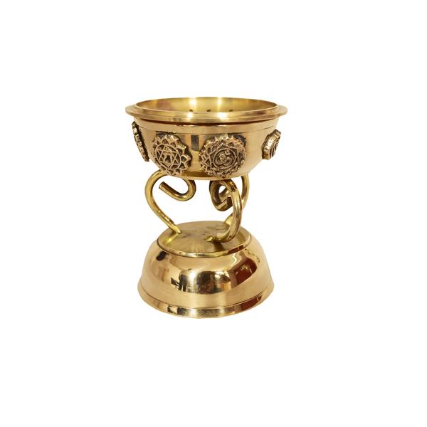 Chakra Metal Screen Charcoal Burner