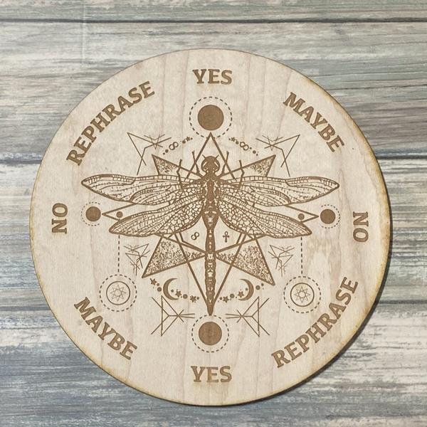 Dragonfly Pendulum Board Unfinished