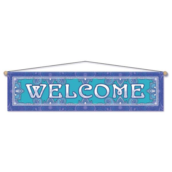 Welcome Entry Banner