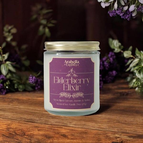 Elderberry Elixir Holiday Candle