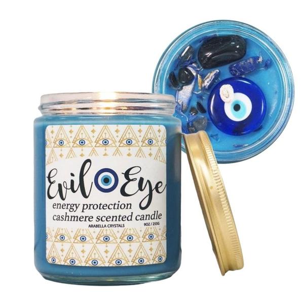 Evil Eye Jar Candle
