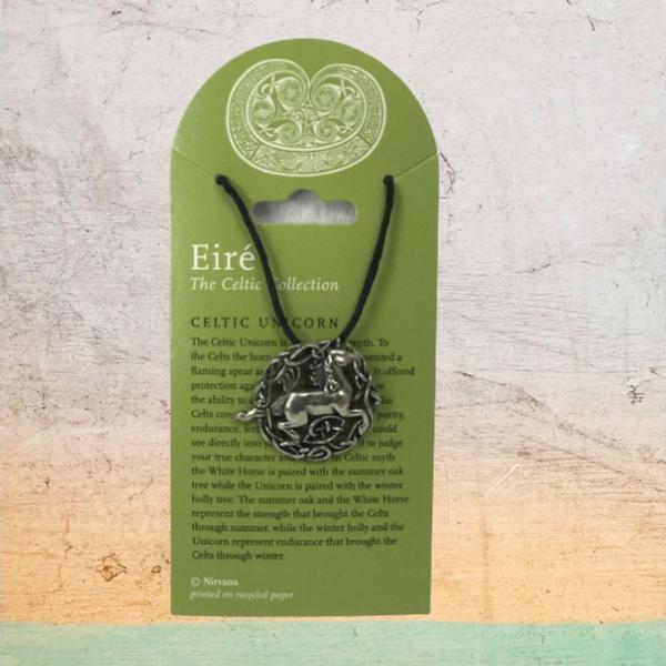 Celtic Unicorn Pendant