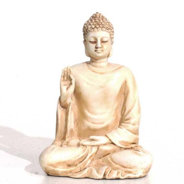 Ivory Color Buddha Statue