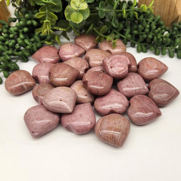 Pink Opal Heart