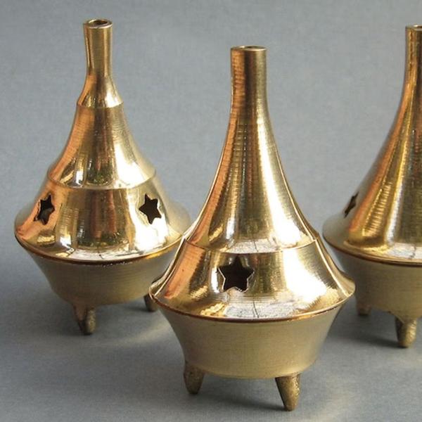 Incense Cone Burner Brass