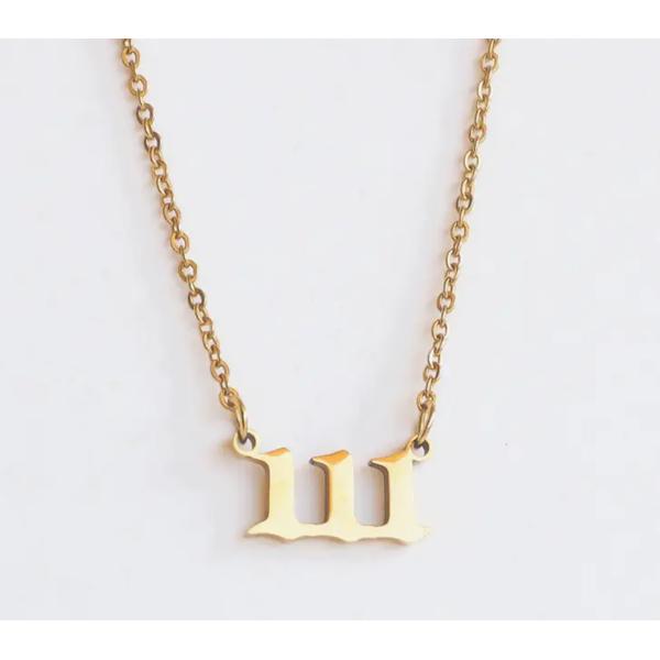 Angel Number "111" Necklace