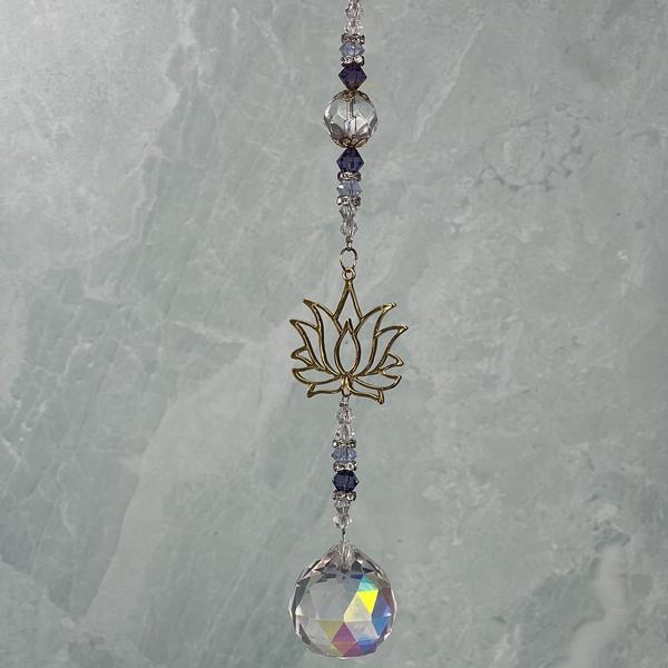 Fairy Lights Suncatcher B Lotus