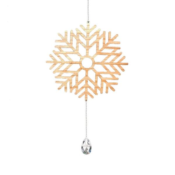 Snowflake Wooden Lovecatcher