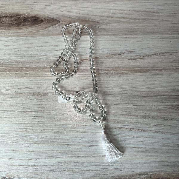 Clear Quartz Mala