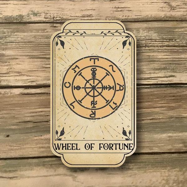 Tarot Wheel of Fortune Magnet