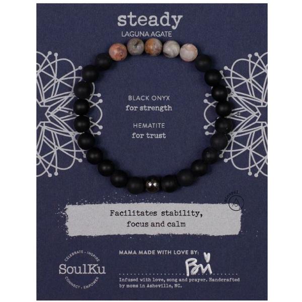 Men's Bracelet Laguna Agate - Steady