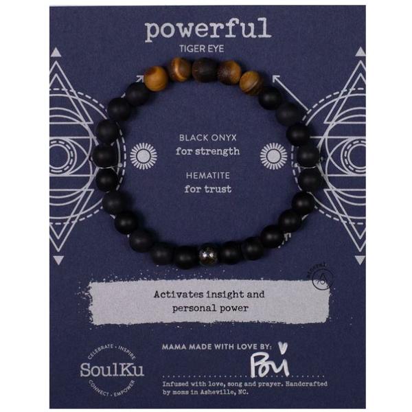 Men's Bracelet Tiger Eye - Powerful