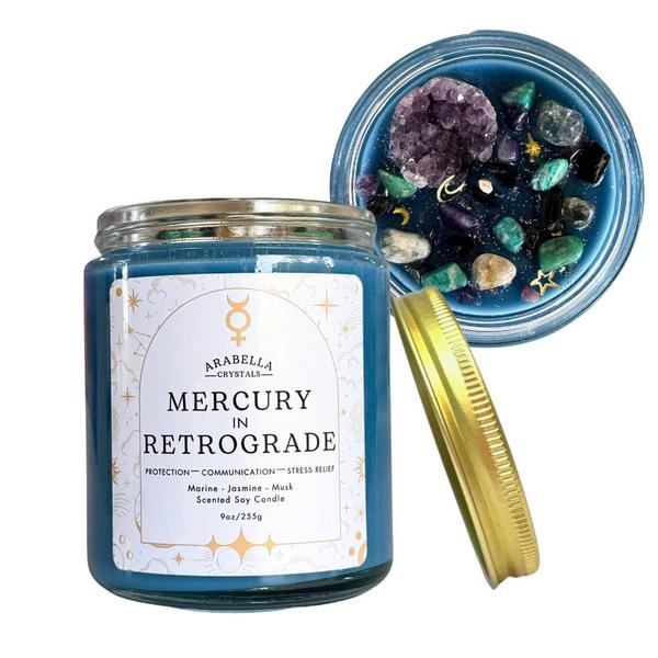 Mercury Retrograde Jar Candle