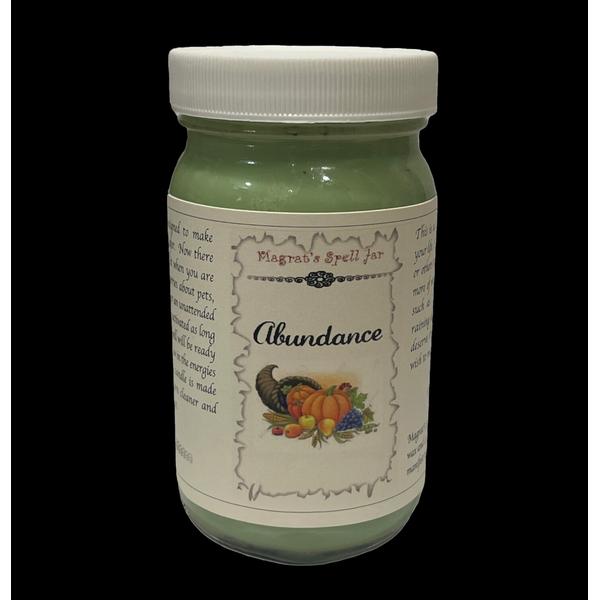 Abundance Spell Jar Candle