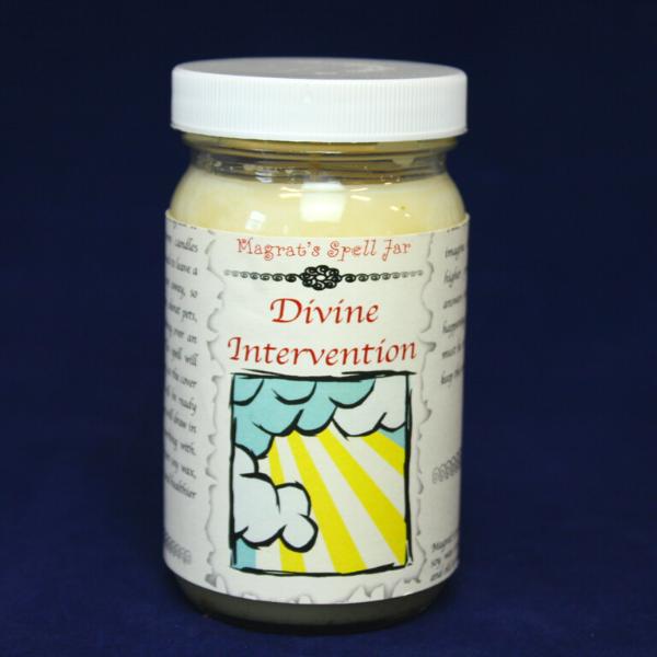 Divine Intervention Spell Jar Candle