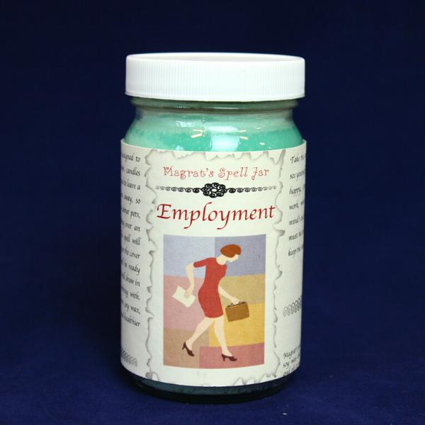 Employment Spell Jar Candle