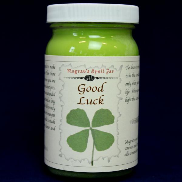Good Luck Spell Jar Candle