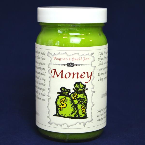 Money Spell Jar Candle