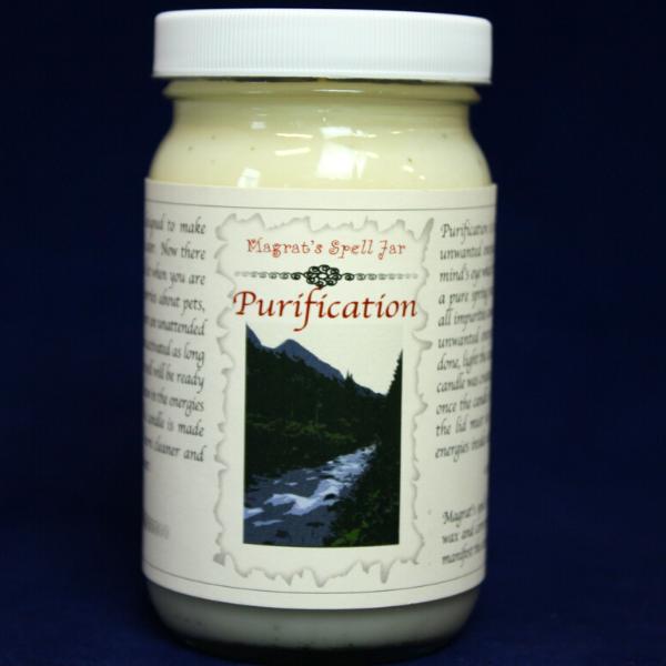 Purification Spell Jar Candle