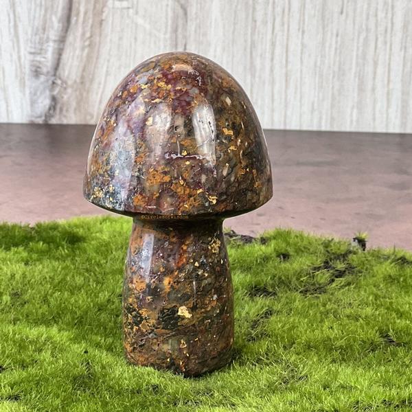 Brecciated Jasper Mushroom