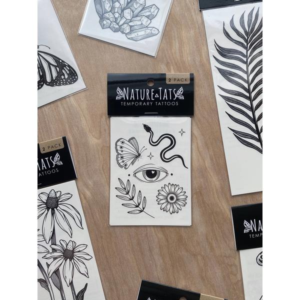 Window in Willow Temporary Tattoo Set