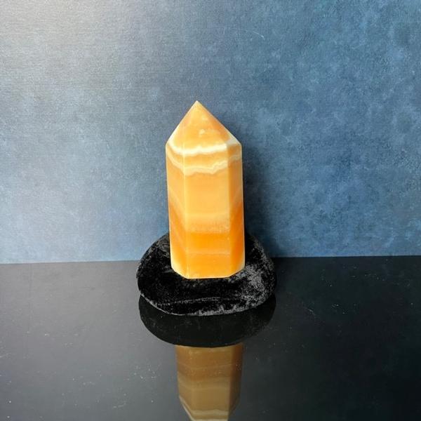 Orange Calcite Point