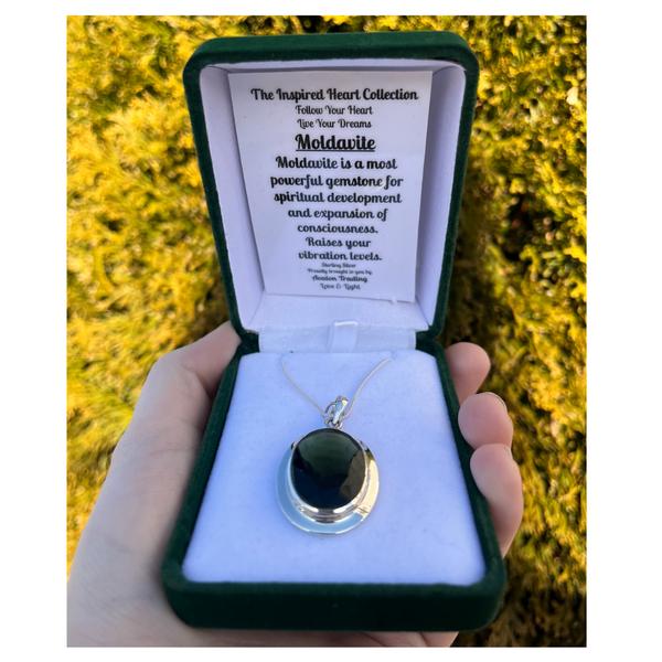 Moldavite Pendant