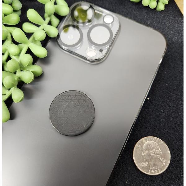 Shungite Flower of Life Phone Circle
