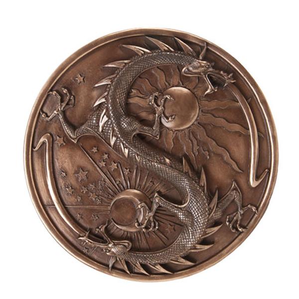 Double Dragon Alchemy Plaque