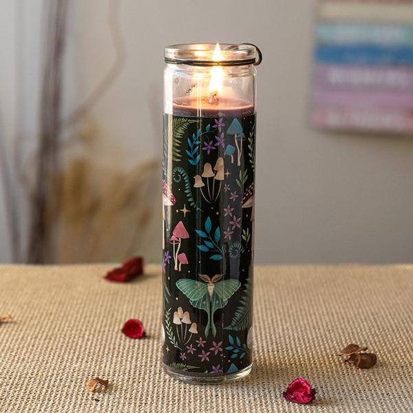 Dark Forest Tall Candle - Wildberry