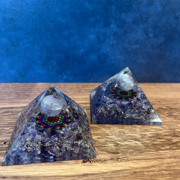 Orgone Pyramid Amethyst
