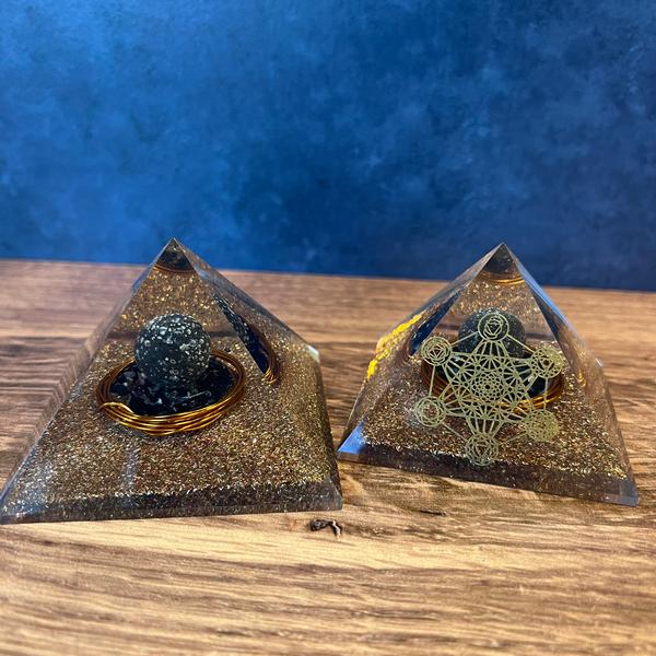 Orgone Pyramid Tourmaline
