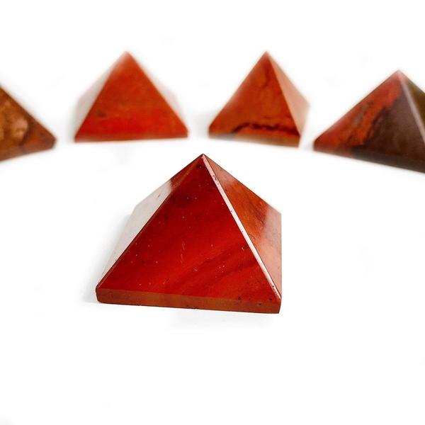 Red Jasper Pyramid