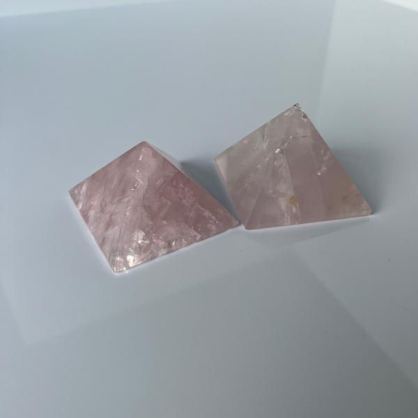 Rose Quartz Pyramid