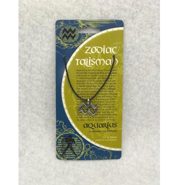 Aquarius Zodiac Pendant