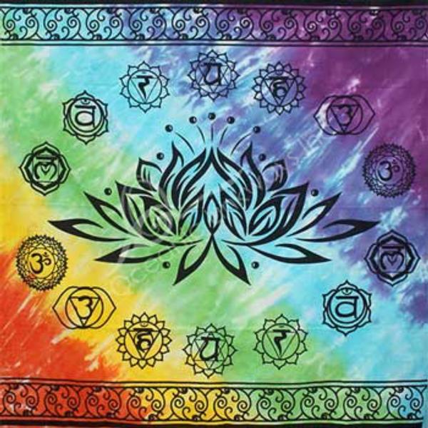 Chakra Lotus Altar Cloth